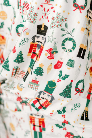 Christmas Buttery Soft Nutcracker Pajamas - Mary Square-Misc.-Simply Blessed Children's Boutique