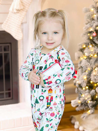Christmas Buttery Soft Nutcracker Pajamas - Mary Square-Misc.-Simply Blessed Children's Boutique
