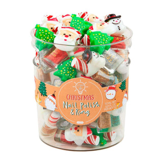 Christmas Nail Polish and Ring Set - Mud Pie-Toys-Simply Blessed Children's Boutique