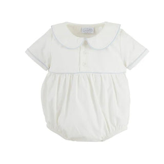 Collared Poplin Bubble for Boys - Mud Pie-Infants-Simply Blessed Children's Boutique