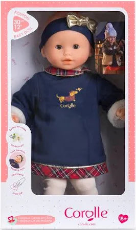 Bébé Calin Margaux – Holiday Doll by Corolle
