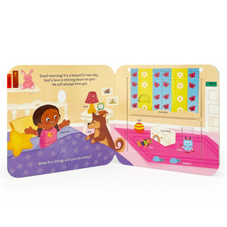Lift-A-Flap "God" Interactive Board Book-Books-Simply Blessed Children's Boutique
