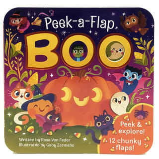 Boo Lift-A-Flap Halloween Board Book - Simply Blessed Children's Boutique
