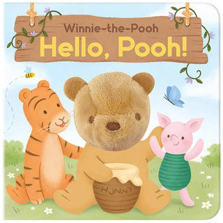 Winnie-the-Pooh "Hello, Pooh" Interactive Puppet Board Book-Books-Simply Blessed Children's Boutique