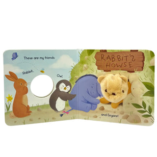 Winnie-the-Pooh "Hello, Pooh" Interactive Puppet Board Book-Books-Simply Blessed Children's Boutique