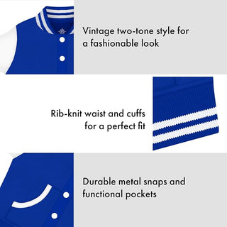 UK Wildcats Varsity Jacket for Kids – Official & Stylish - Simply Blessed Children's Boutique