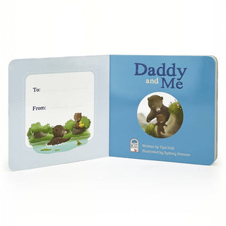 Daddy and Me Keepsake Padded Board Book-Books-Simply Blessed Children's Boutique