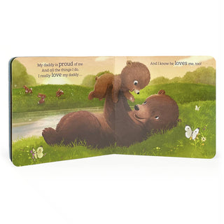 Daddy and Me Keepsake Padded Board Book-Books-Simply Blessed Children's Boutique