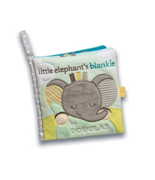 Douglas Joey Gray Elephant Soft Activity Book-Baby Activity Toys-Simply Blessed Children's Boutique