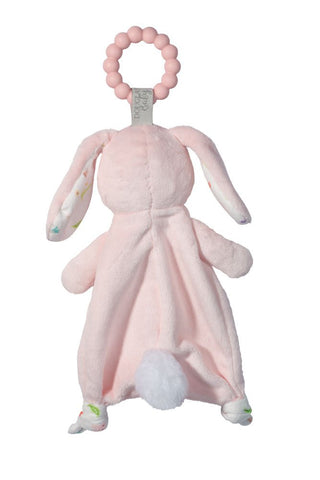 Douglas Parsnip Pink Bunny Plush Teether – Soothing Baby Lovey Toy-Baby Accessories-Simply Blessed Children's Boutique