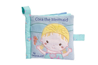 Douglas Toys Cora Mermaid Soft Activity Book for Babies-Baby Activity Toys-Simply Blessed Children's Boutique