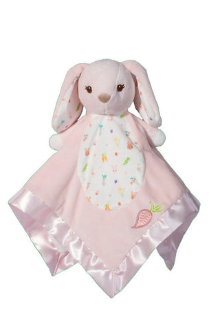 Douglas Toys Parsnip Pink Bunny Snuggler – Plush Baby Security Blanket & Lovey-Toys-Simply Blessed Children's Boutique