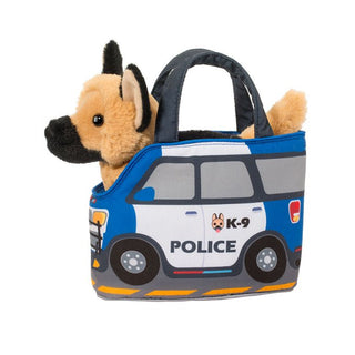 Douglas Police Car Pet Sak with German Shepherd - Simply Blessed Children's Boutique