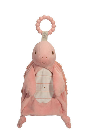 Douglas Sailor Pink Plush Turtle Lil' Teether - Simply Blessed Children's Boutique