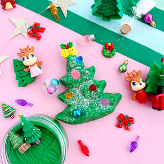 Earth Grown Kiddough Christmas Play Kits