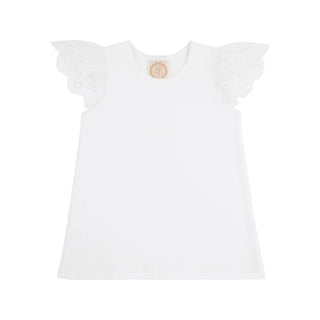 Ellen's Eyelet Top - Worth Avenue White-Misc.-Simply Blessed Children's Boutique
