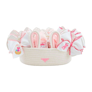 Embroidered Easter Bows - Mud Pie-Hair Accessories-Simply Blessed Children's Boutique