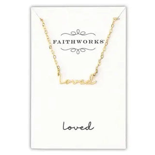 Inspirational Word Necklace by Faithworks