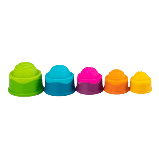 Fat Brain Dimpl Stack – Sensory Stacking & Nesting Cups for Babies-Toys-Simply Blessed Children's Boutique