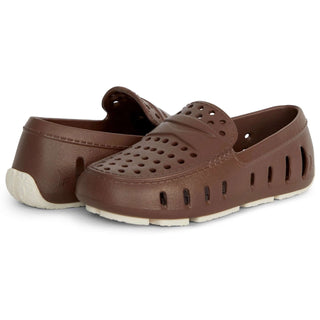 Floafers Prodigy Driver – Driftwood Brown and Coconut-Boys Shoes-Simply Blessed Children's Boutique