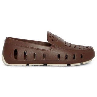 Floafers Prodigy Driver – Driftwood Brown and Coconut-Boys Shoes-Simply Blessed Children's Boutique
