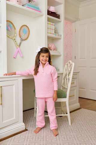 Gates Sweeney Sweatpant – Sandpearl Pink (Quilted) From The Beaufort Bonnet Company-Misc.-Simply Blessed Children's Boutique
