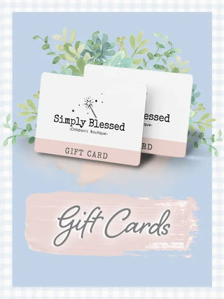 Gift Card-Gift Card-Simply Blessed Children's Boutique