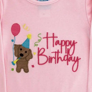 Girls Happy Birthday Long Sleeve Shirt - Bailey Boys-Misc.-Simply Blessed Children's Boutique