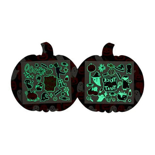Glow In The Dark Halloween Tattoo Book - Mud Pie-Toys-Simply Blessed Children's Boutique