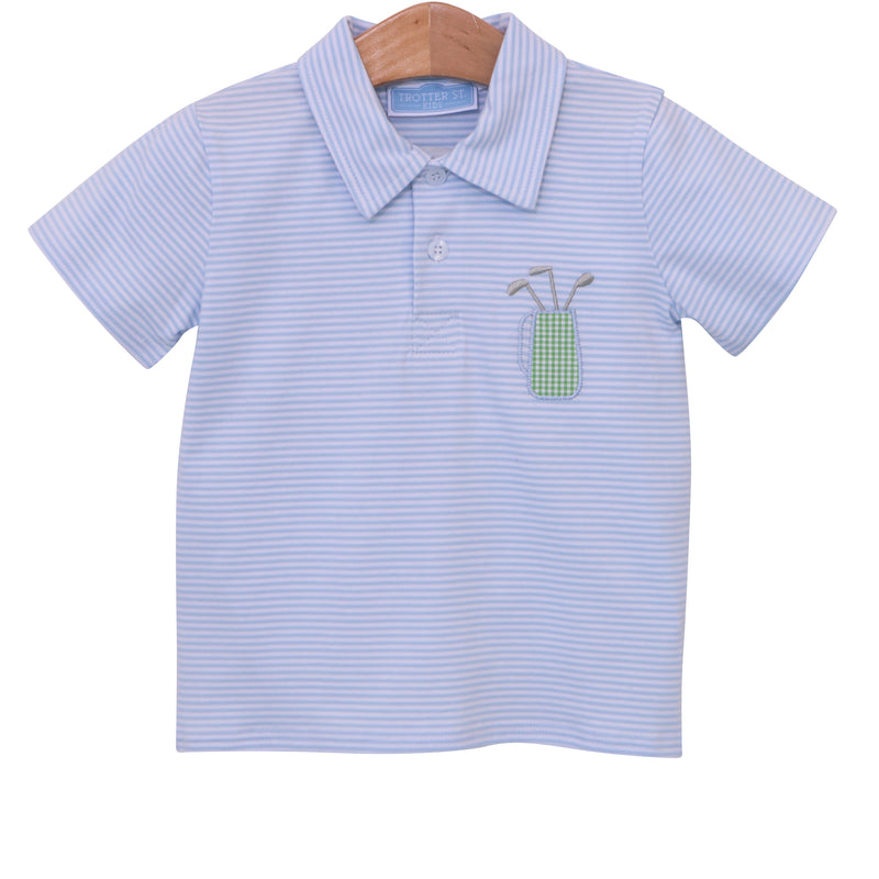 Blue Golf Polo Shirt