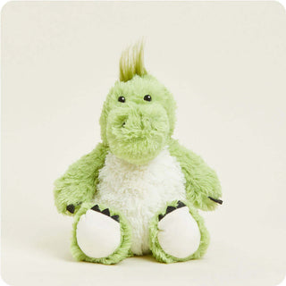 Warmies Green Dinosaur Junior Heatable Plush-Toys-Simply Blessed Children's Boutique
