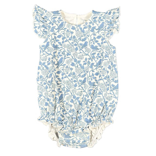 Heyward House Bird Vine Girls Classic Bubble-Infants-Simply Blessed Children's Boutique