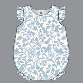 Heyward House Bird Vine Girls Classic Bubble