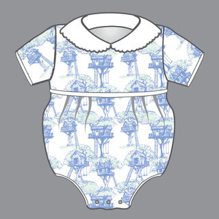 Heyward House Canopy Club Pleated Bubble