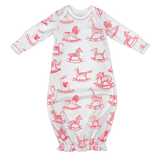 Heyward House Pink Swaying Safari Baby Gown