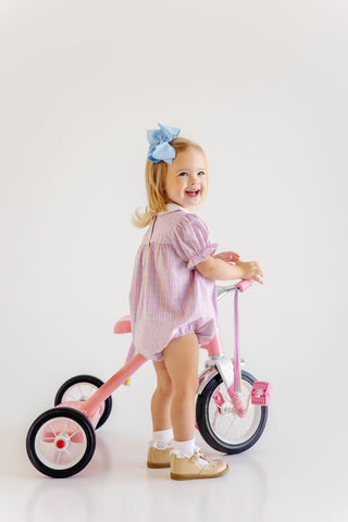 Holly Day Bubble – Woodstock Park Plaid/Worth Ave White | The Beaufort Bonnet Company-Baby One-Pieces-Simply Blessed Children's Boutique