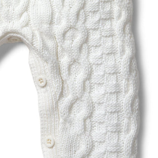 Hope and Henry Organic Knit Sweater Romper for Baby-Infants-Simply Blessed Children's Boutique