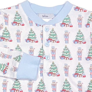 Ishtex Boys Christmas Nutcracker Pajama Set-Boys Sleepwear-Simply Blessed Children's Boutique
