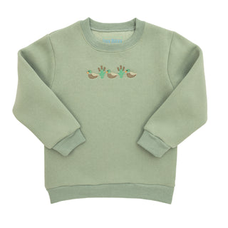 Itsy Bitsy Toddler Boys Embroidered Mallard Trio Sweatshirt Pullover-Boys Sweatshirt/Pullover-Simply Blessed Children's Boutique