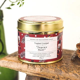 Toasted Crumpet Luxury Christmas Soy Wax Scented Candles-Home/GIft-Simply Blessed Children's Boutique