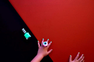 LED Halloween Ring and Glow In Dark Nail Polish - Mud Pie-Toys-Simply Blessed Children's Boutique