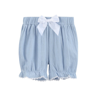 Light Blue Nativity Smocked Dress and Bloomers Set-Misc.-Simply Blessed Children's Boutique