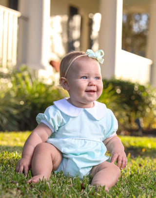 Light Mint Eloise Bubble Outfit-Infants-Simply Blessed Children's Boutique