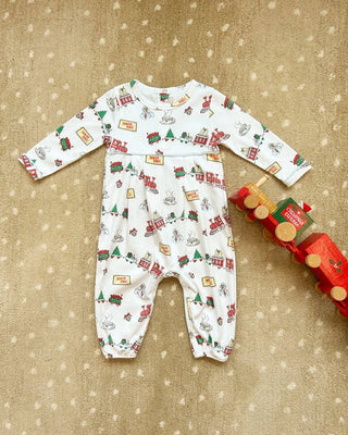 Long Sleeve Bradford Romper – TBBC Express / Buckhead Blue-Infants-Simply Blessed Children's Boutique