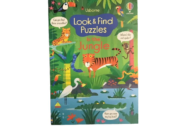 Look & Find Puzzles in the Jungle Book – Simply Blessed Children's Boutique