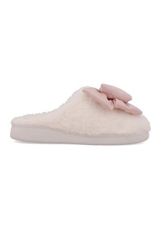 MIA Little Cozi Too Slippers with Bow-Girls Shoes-Simply Blessed Children's Boutique