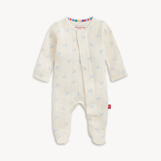 Magnetic Me Airplanes Pointelle Footie Sleeper-Infants-Simply Blessed Children's Boutique