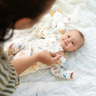 Magnetic Me Chicken Tender Organic Cotton Footie Sleeper-Infants-Simply Blessed Children's Boutique