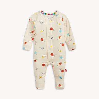 Magnetic Me Little Baller Modal Convertible Coverall-Infants-Simply Blessed Children's Boutique