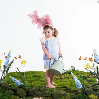 Magnetic Me Multi Gingham Woven Flutter Sleeve Top and Short Set-Girls Outfit Sets-Simply Blessed Children's Boutique